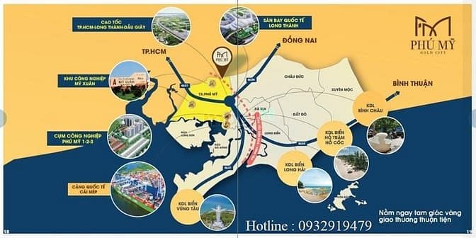 Hình ảnh Mở bán siêu dự án đất nền ngay trung tâm đô thị mới Phú Mỹ - BVRVT