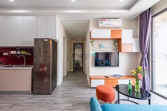 Hình ảnh Cho thuê chung cư Millennium 2PN, tầng cao, block B, đầy đủ nội thất