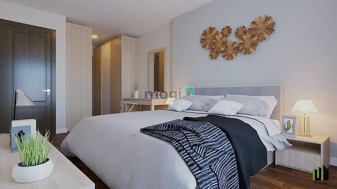 Hình ảnh CH Saigon Royal Residence Q4 cho thuê 2PN 2WC có nội thất 24$/tháng