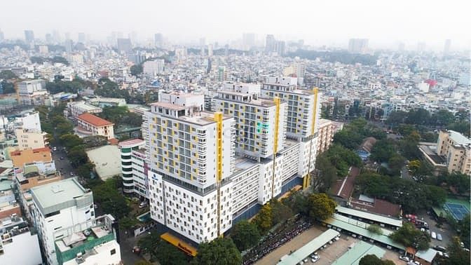 Hình ảnh Cho thuê CHCC 2PN Quận 10, NTCB Giá 15 Triệu/Tháng, View Bitexco