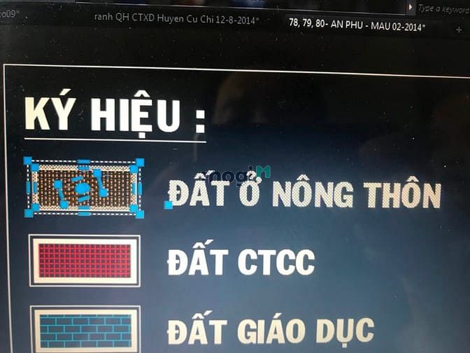 Hình ảnh Cần bán đất 1/ đường Cây Gõ - xã An Phú - Củ Chi
