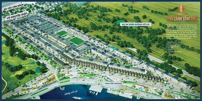 Hình ảnh Đất nền biệt thự view sông Cổ Cò sở hưu chỉ từ 19Tr/ m2