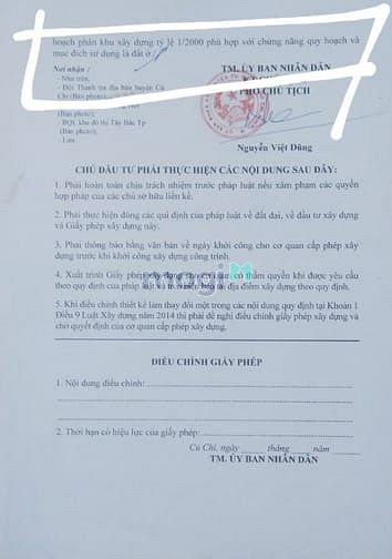 Hình ảnh Cần bán đất mặt tiền đường số 24 - xã Tân Thông Hội - Củ Chi