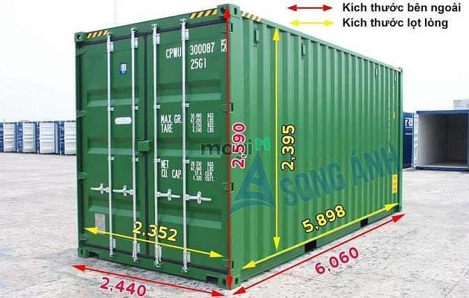 Hình ảnh cho thuê kho container 20 feet, QL13 gần cầu ông bố