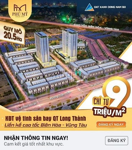 Hình ảnh bán đất nền tại đô thị Cảng Cái Mép - Thị Vải - giá chỉ 9tr/m2