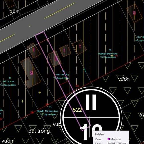 Hình ảnh Cần bán đất mặt tiền đường Bến Súc - xã An Phú - Củ Chi