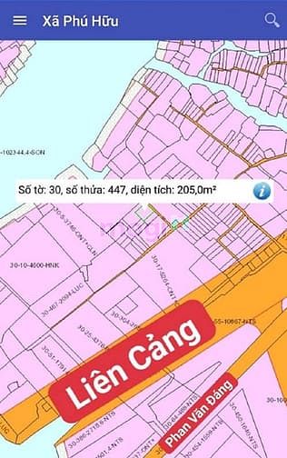 Hình ảnh Bán đất Phú Hữu 205m2 thổ cư 100% cách Cát Lái 1km giá rẻ