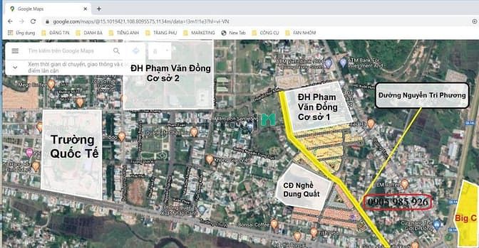 Hình ảnh Cơ hội sở hữu đất nền Phạm Văn Đồng, ngay TTTP Quảng Ngãi chỉ 850Tr