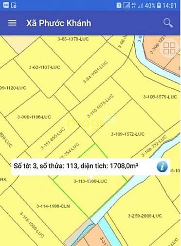 Hình ảnh Bán đất vườn sinh thái 1700m2 đường ô tô giá rẻ