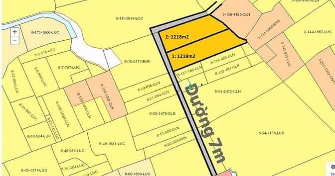 Hình ảnh Đất vườn Phước Khánh đường ô tô 7m,1 sẹc Phạm Thái Bường giá rẻ