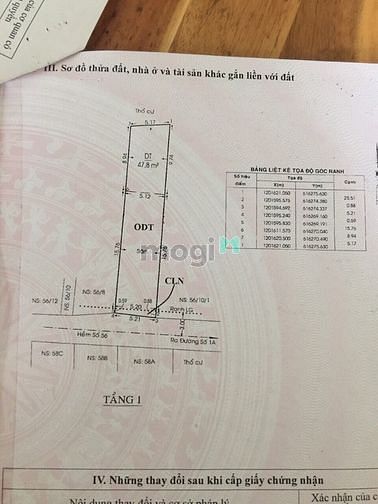 Hình ảnh Bán Lô Đất Hẻm 56 Đường Số 2 Hoàng Hữu Nam Gần BX Miền Đông, DT 129m2