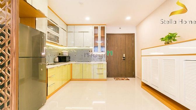 Hình ảnh C/C cao cấp Saigon Royal Q4 cho thuê 2PN 1WC full đồ 18 triệu/tháng