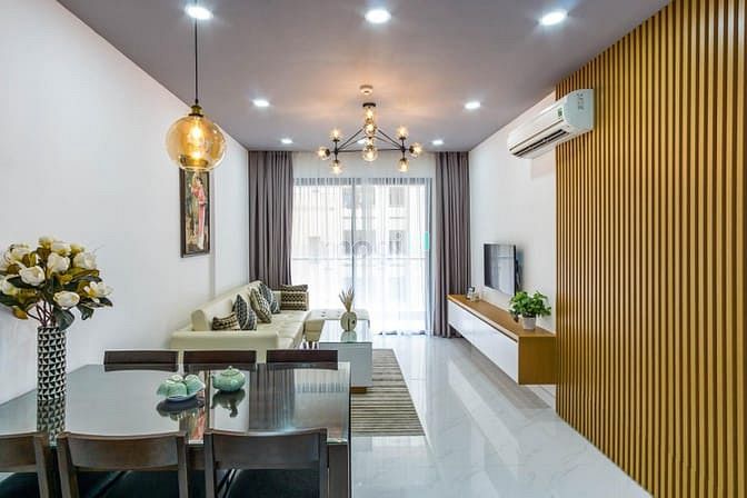 Hình ảnh Cho thuê chung cư the Gold View Quận 4, 2PN, full nội thất