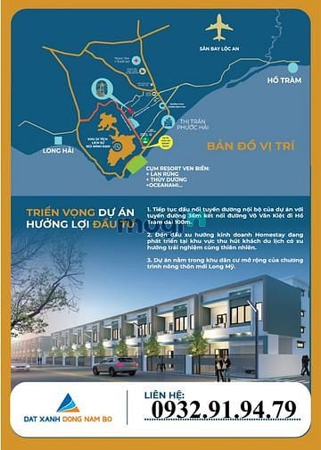 Hình ảnh chính thức mở bán dự án đất nền Long Hải - BRVT - p/c Địa Trung Hải