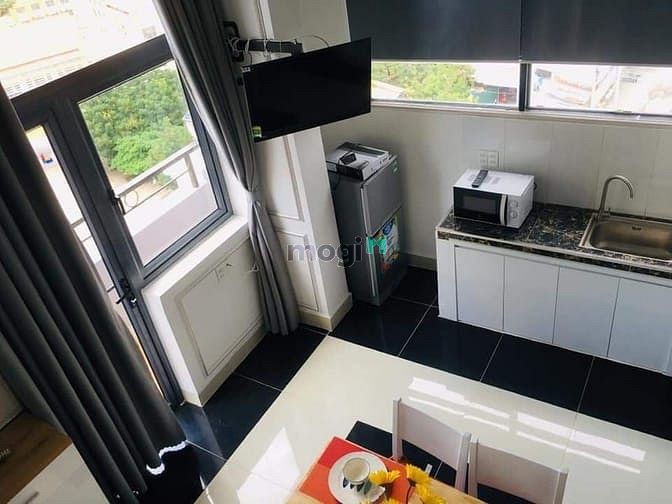 Hình ảnh Cho thuê Trang Chủ MB66.COM / Đăng Ký Tặng 66K 1PN + Gác Đầy đủ nội thất mới có ban công Lý Phục Man