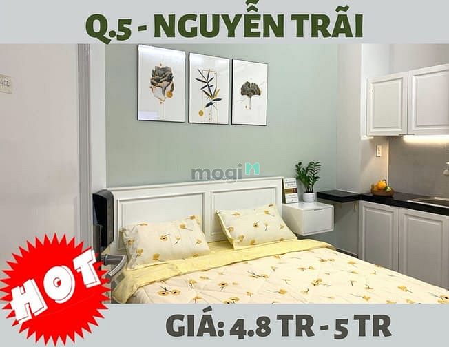 Hình ảnh Mb6623 nạp rút nhanh chóng mới xây full nội thất cao cấp, ngay chợ Bầu Sen Quận 5