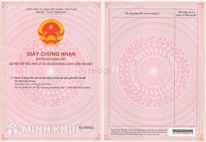 Hình ảnh Bán lô đất mặt tiền đường số 6 Tăng Nhơn Phú B 8x24 giá11ty5