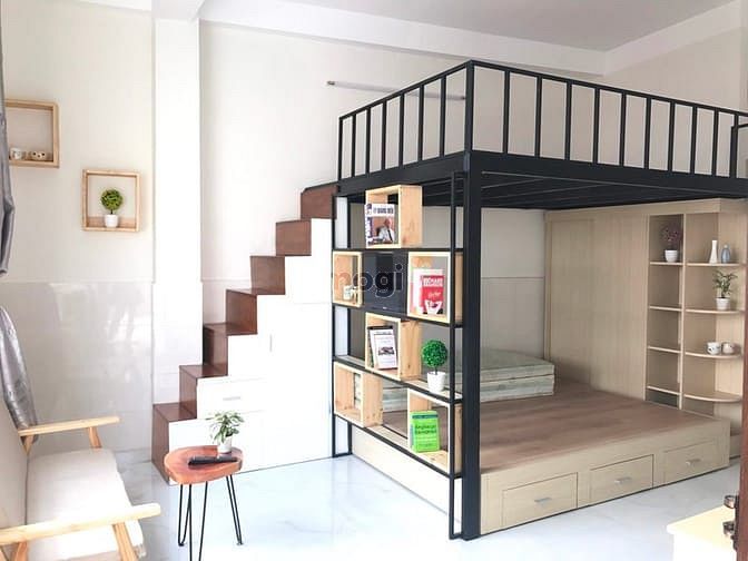 Hình ảnh chung cư mini mới xây quận 7 đầy đủ nội thất_ thoáng mát, an ninh tốt