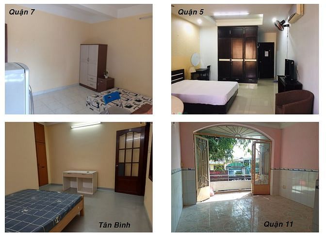 Hình ảnh Phòng trọ Q7 có máy lạnh 16m2 giá 2,5 tr
