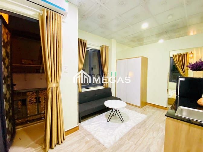 Hình ảnh Cho thuê CHDV Studio/ 1 Pn riêng có BAN CÔNG và CỬA SỔ LỚN, Full nt