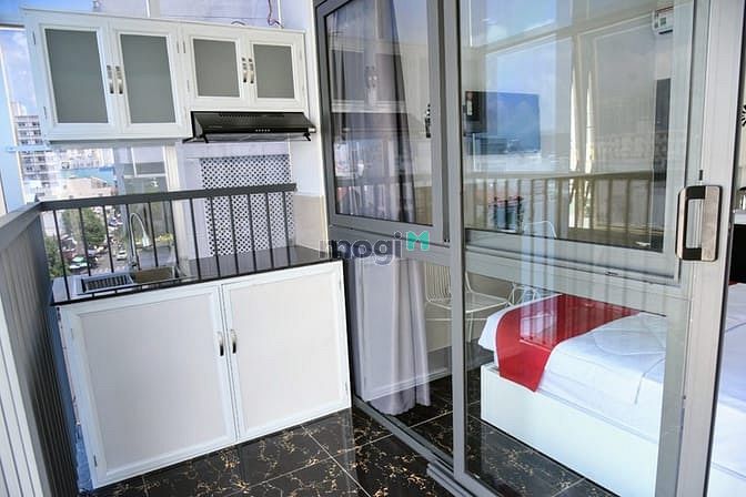 Hình ảnh Mb6623 nạp rút nhanh chóng ban công lớn, bếp tách riêng, gần Cresent Mall Q7, full nt