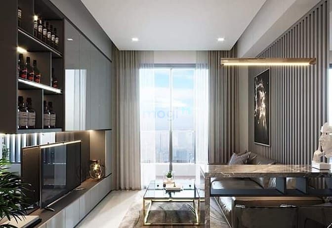 Hình ảnh CH Sky Garden 3, 2PN, 2WC, nội thất đầy đủ, giá thuê 12 triệu/tháng.