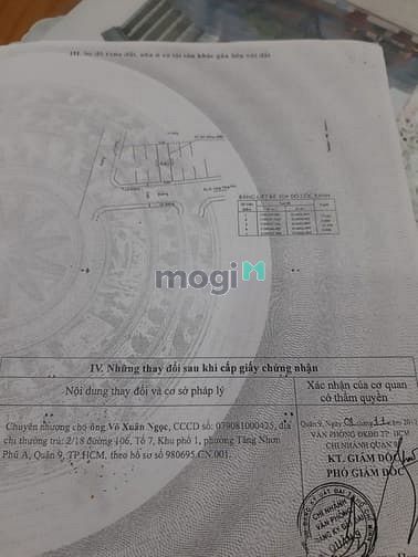 Hình ảnh Bán đất 89 Làng Tăng Phú ,P Tăng Nhơn Phú A ,Quận 9 ( ngang 4x15m =61)