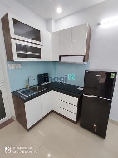Hình ảnh Studio với không gian thoáng mát, view đẹp ở Bình Thạnh, full nội thất