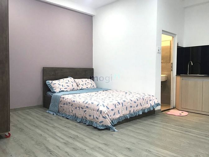 Hình ảnh Studio phong cách trang nhã tiện nghi ở Bình Thạnh, full nội thất.
