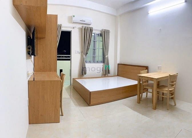 Hình ảnh Mb6623 nạp rút nhanh chóng 1 phòng ngủ, studio mới xây có ban công, cửa sổ full nội thất