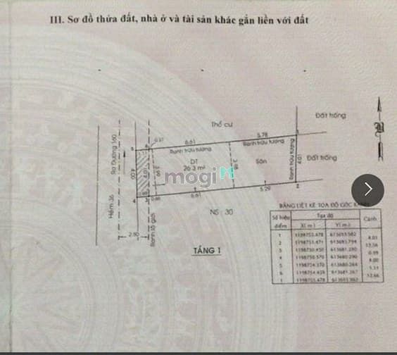Hình ảnh Bán đất 4*14=54m2 đường 160 phường Tăng Nhơn Phú A Quận 9
