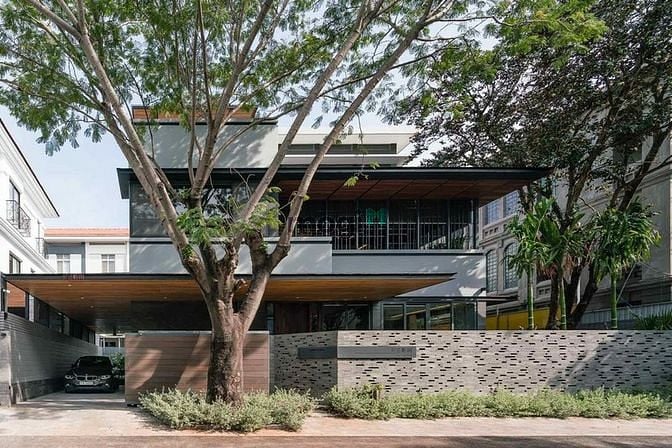 Hình ảnh Cho thuê biệt thự đơn lập Mỹ Phú 3, Quận 7 nhà đẹp NTCC. DT 330m2,