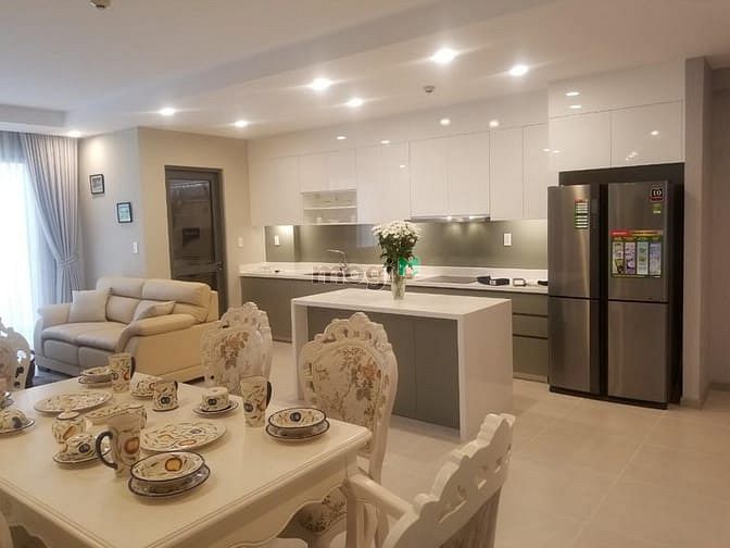 Hình ảnh Cho thuê căn 3PN chung cư The Gold View Q4, 25tr, block A, NTDD
