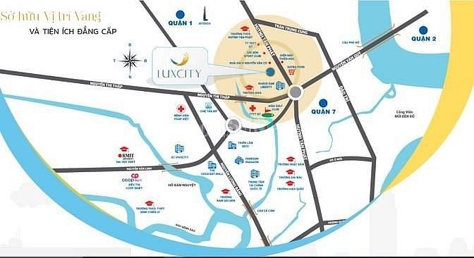 Hình ảnh LUXCITY-quận 7 văn phòng mới hoàn thiện , giá cho thuê chỉ từ 6tr