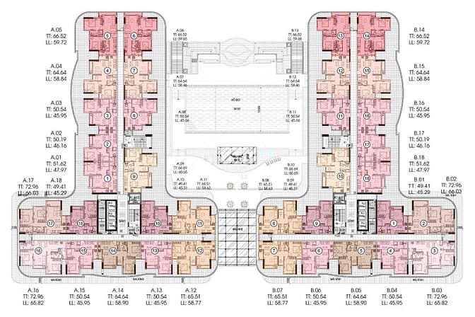 Hình ảnh Mb6623 nạp rút nhanh chóng Conic Riverside, DT 73m2 2PN 2WC căn góc view đẹp, giá 2.1 tỷ