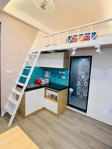 Hình ảnh CHDV có gác, máy lạnh, tủ quần áo, giá rẻ, quận Bình Thạnh.