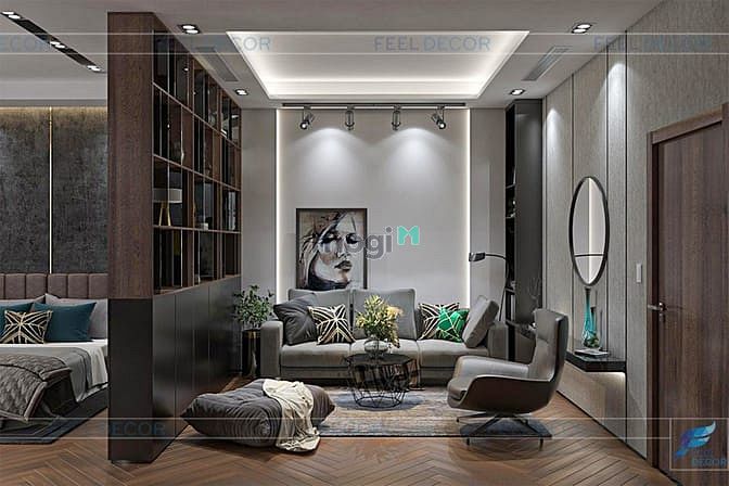 Hình ảnh Cho thuê Căn Hộ Chung cư cao cấp Panorama . Dt: 146m2 3PN 2WC giá 32tr