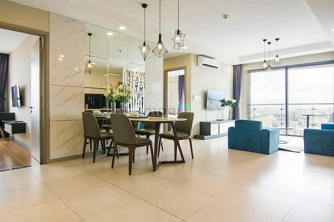 Hình ảnh Cho thuê chung cư The Gold View Q4, 3PN, 117m2, nội thất cao cấp