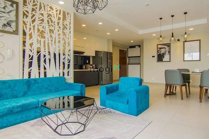 Hình ảnh Cho thuê chung cư The Gold View Q4, 3PN, 117m2, nội thất cao cấp