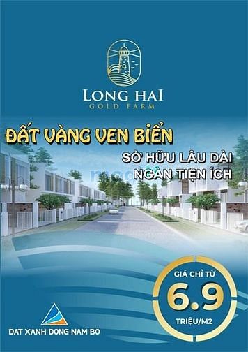 Hình ảnh Đất Xanh bán dự án đất nền gần The Apus LongHải - giá chỉ từ 6,9tr/m2