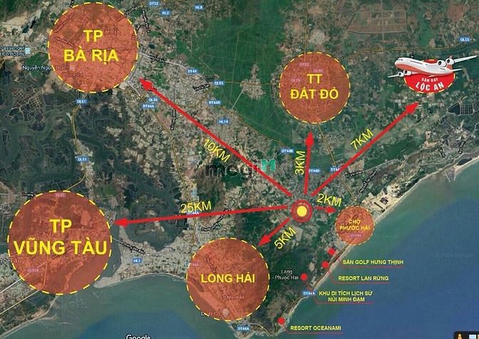 Hình ảnh Đất Xanh bán dự án đất nền gần The Apus LongHải - giá chỉ từ 6,9tr/m2