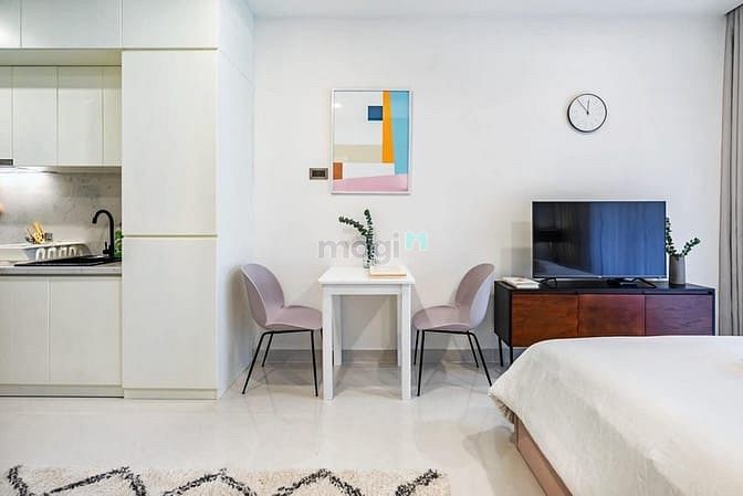 Hình ảnh Cho thuê oficetel chung cư Sài Gòn Royal Q4, 45m2, view bitexco, NTDD
