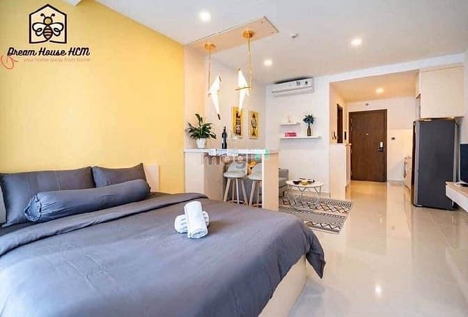 Hình ảnh Officetel Saigon Royal Q4 full nội thất như hình 12 triệu