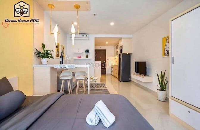 Hình ảnh Officetel Saigon Royal Q4 full nội thất như hình 12 triệu