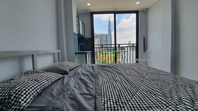 Hình ảnh Cho Thuê Căn Hộ Dịch Vụ Full Nội Thất Khu Vực Bình An Quận 2