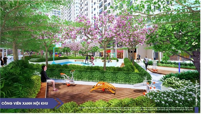 Hình ảnh Bán chung cư Làng đại học Thủ Đức-Dĩ An 65m2 giá 1ty8