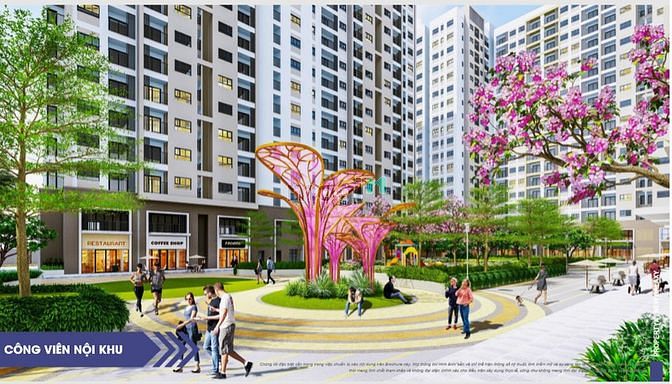 Hình ảnh Bán chung cư Làng đại học Thủ Đức-Dĩ An 65m2 giá 1ty8