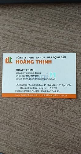 Hình ảnh Bán đất nền dự án Phú Mỹ chợ lớn toạ lạc tại Phú Mỹ, Quận 7. giá hót.