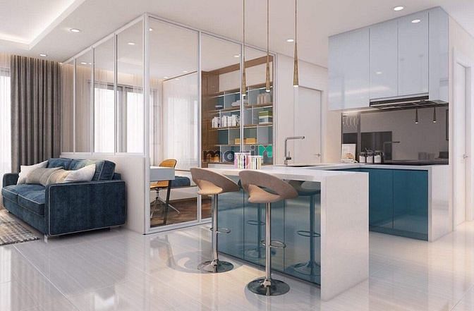 Hình ảnh Cho thuê CHCC PMH Q7 scenic valley 2pn full nột thất giá 20tr/tháng