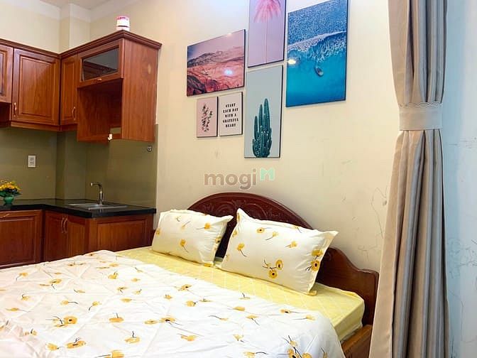 Hình ảnh Cho thuê Trang Chủ MB66.COM / Đăng Ký Tặng 66K 1PN full nội thất 40m2 có ban công Lý Thường Kiệt